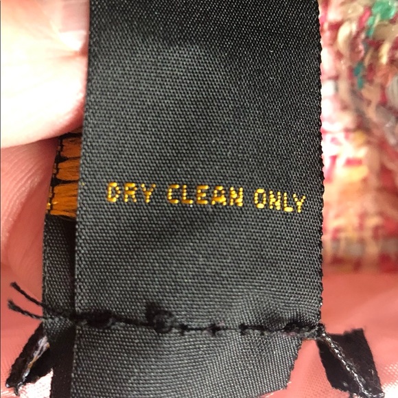 Grace Elements tweed pink white blue blazer. Rare find so in trend. - Picture 3 of 6